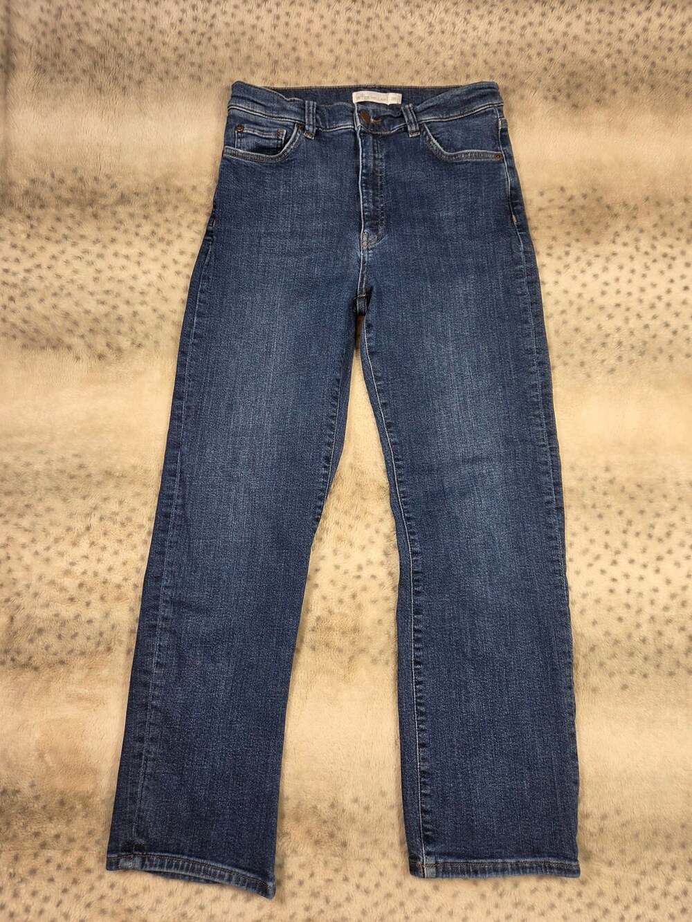 Peter Millar Blue Stretch Women's Denim Straight Leg Jeans Size 28R